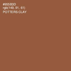 #955B3D - Potters Clay Color Image